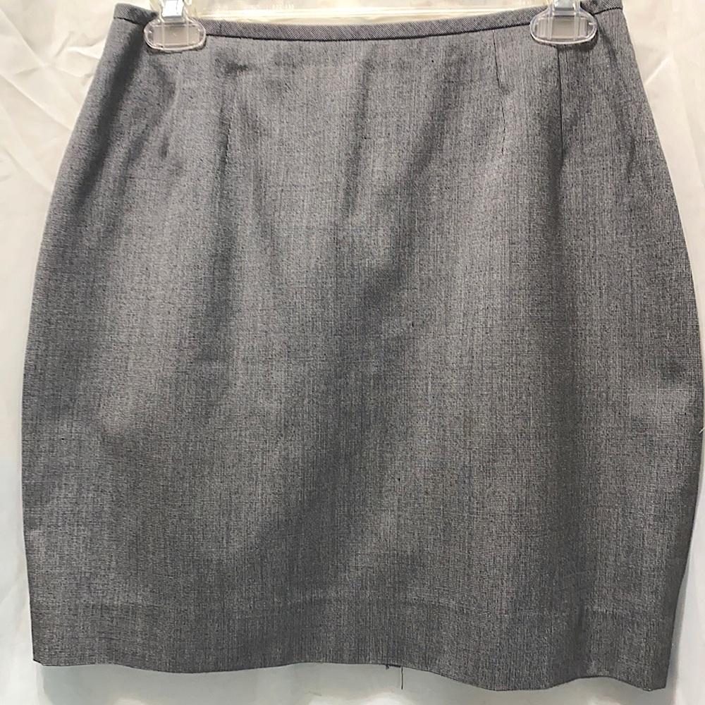 JONES NEW YORK GREY MINI SUIT SKIRT SZ 6P